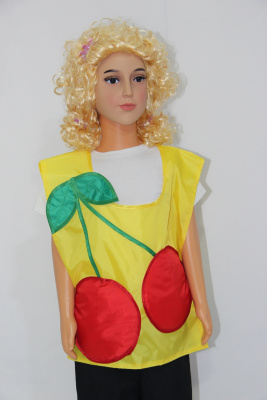 Детский жилет Вишня