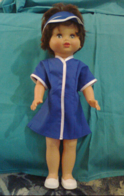 Костюм для куклы "Продавец"