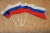 Флажок "Россия" на деревянной палочке