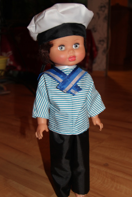Одежда для куклы Моряк