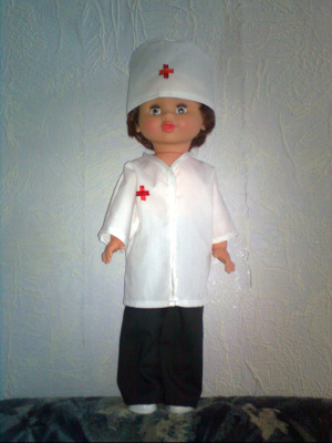 Костюм для куклы "Доктор"