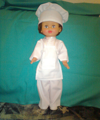 Костюм для куклы "Повар"
